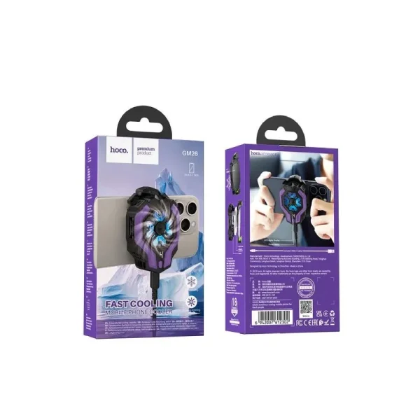 HOCO GM26 Phone Cooling Fan - Image 2