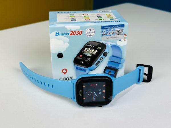 SIM Supported Kids Smart Watch (Smart2023 C005) – Blue Color - Image 2