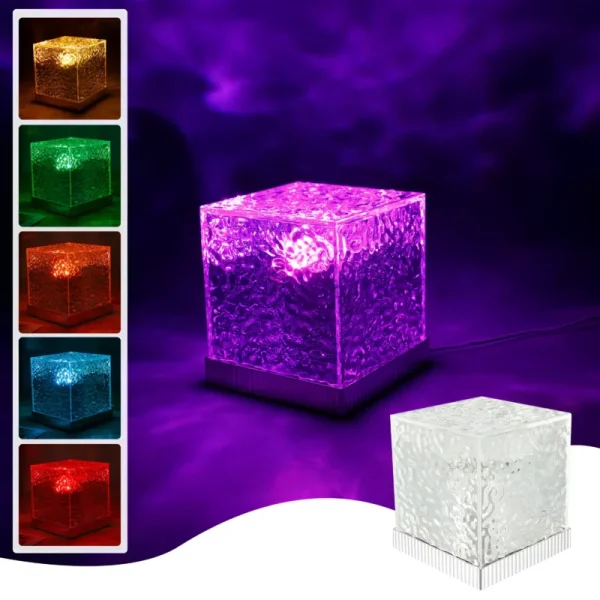 USB Dynamic Water Pattern Light