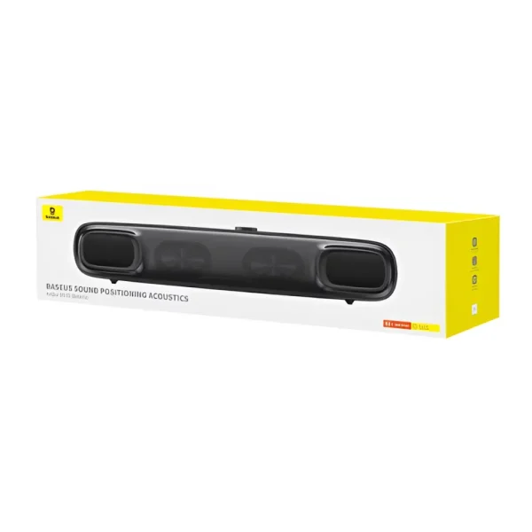 Baseus AeQur DS10 Mini Bluetooth Soundbar – Black - Image 2