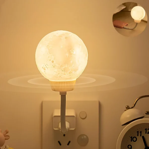 Moon Light Voice Controlled LED Lamp - Image 3