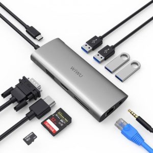 WiWU Alpha 11 In 1 USB C Hub