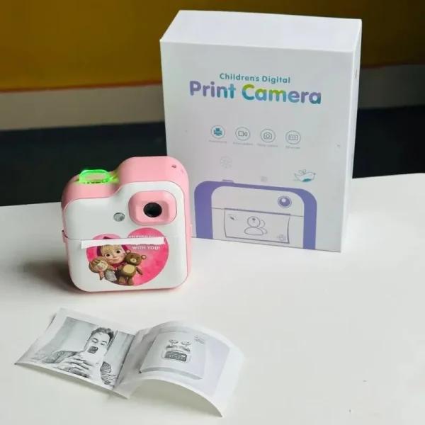 Instant Print Digital Kids Camera Printer – Masha Version Techtoli